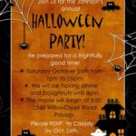 Halloween Party Invitations Blank