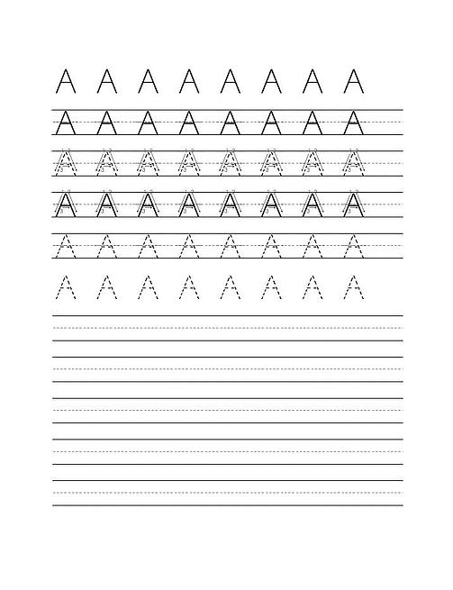 Handwriting Practice Worksheet Maker Worksheets Library