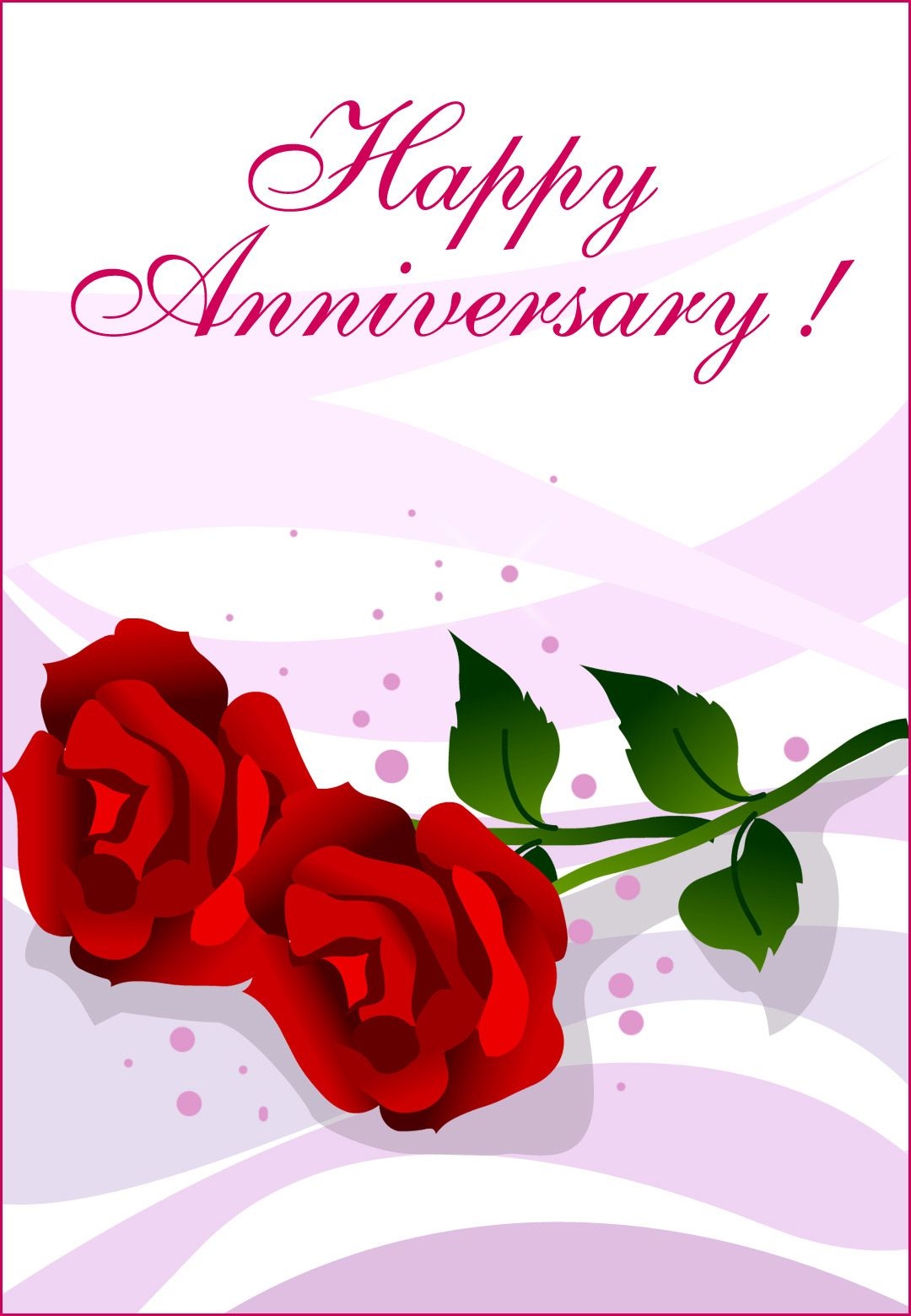 Happy Anniversary Card Printable Wallpaper Site