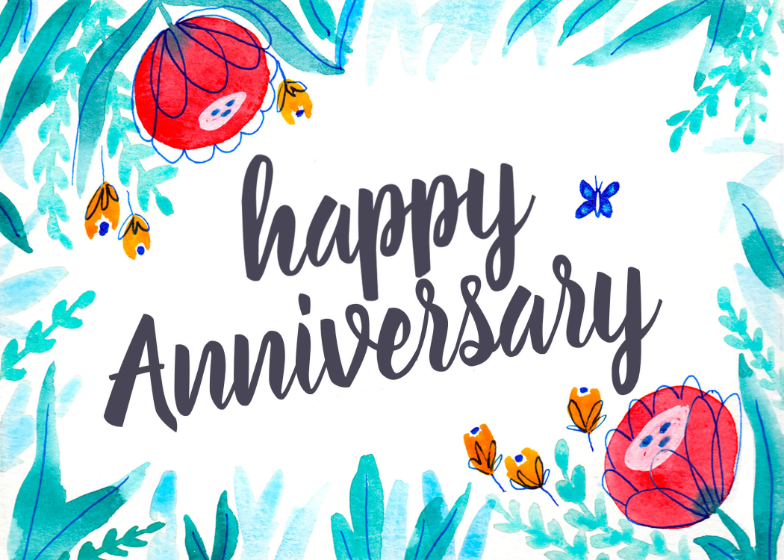 Happy Anniversary Free Printable Cards