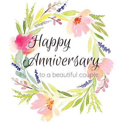happy anniversary card free printable