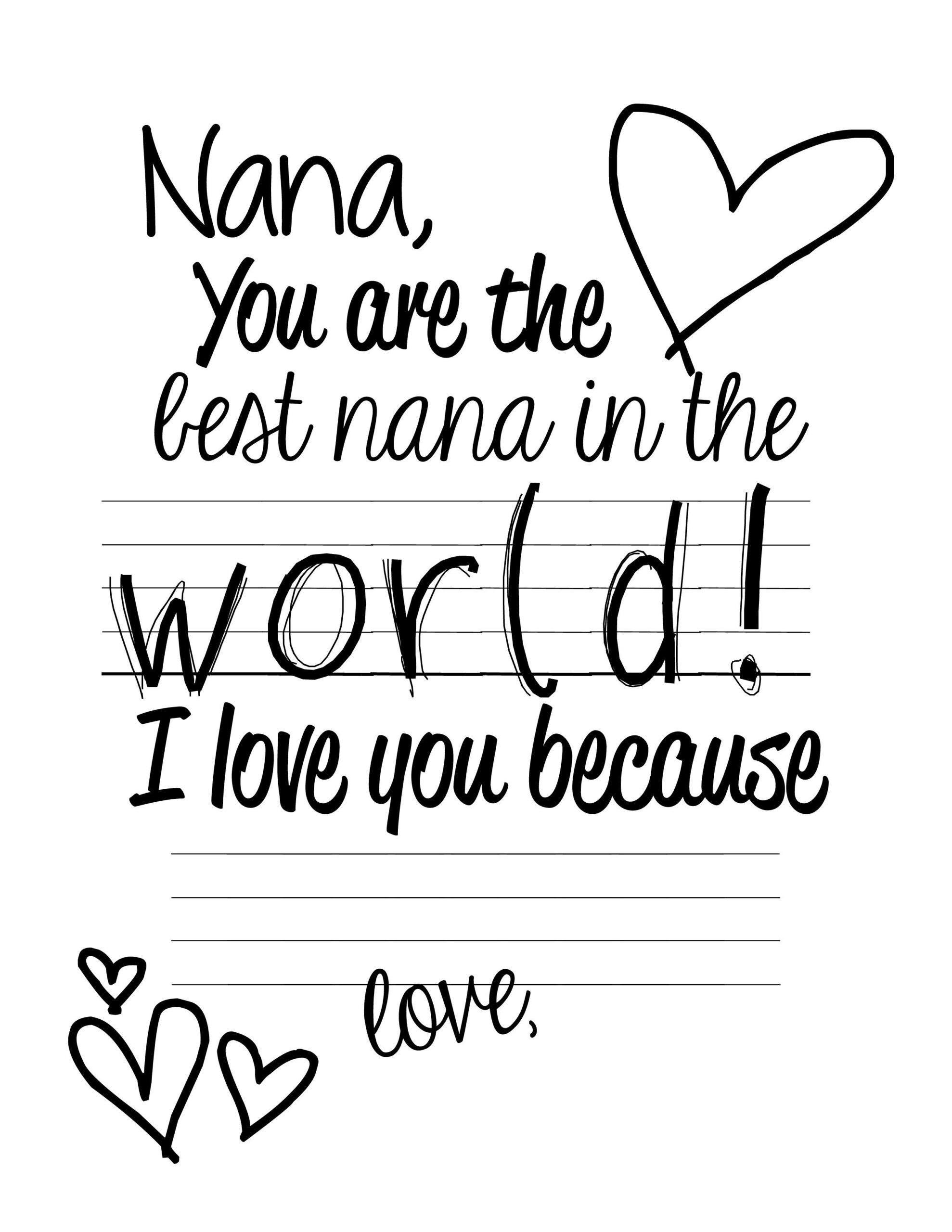 Happy Birthday Nana Printable Cards Dev onallcylinders