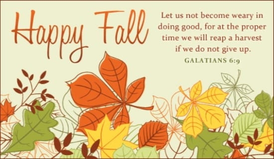 Happy Fall ECard Free Autumn Cards Online