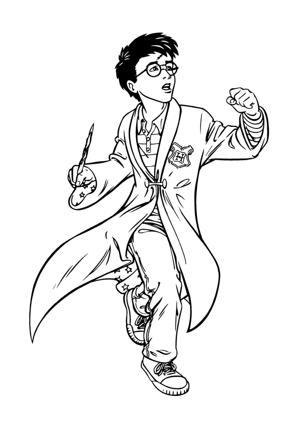 Harry Potter Coloring Pages Printable Coloring For Kids Printable 