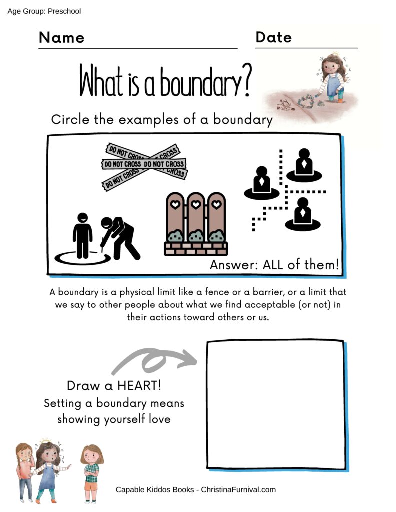 Healthy Boundaries Tips Worksheet Therapist Aid Worksheets Library