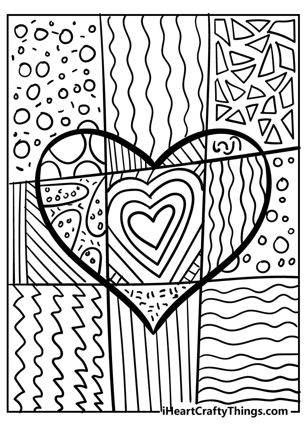 Heart Coloring Pages Unique Designs To Color 2021