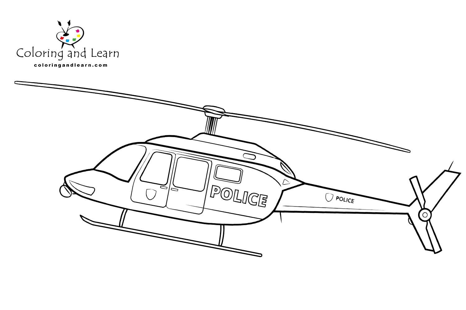 Helicopter Coloring Pages FREE 2025 Coloring And Learn