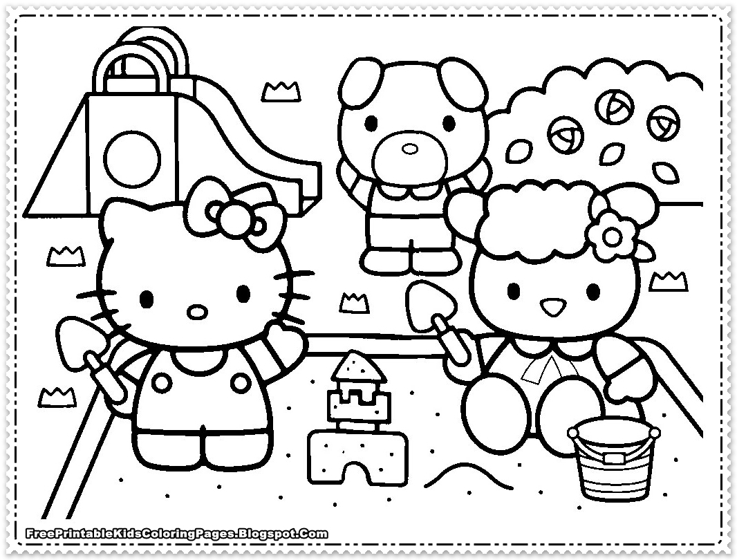 Printable Kids Coloring Pages