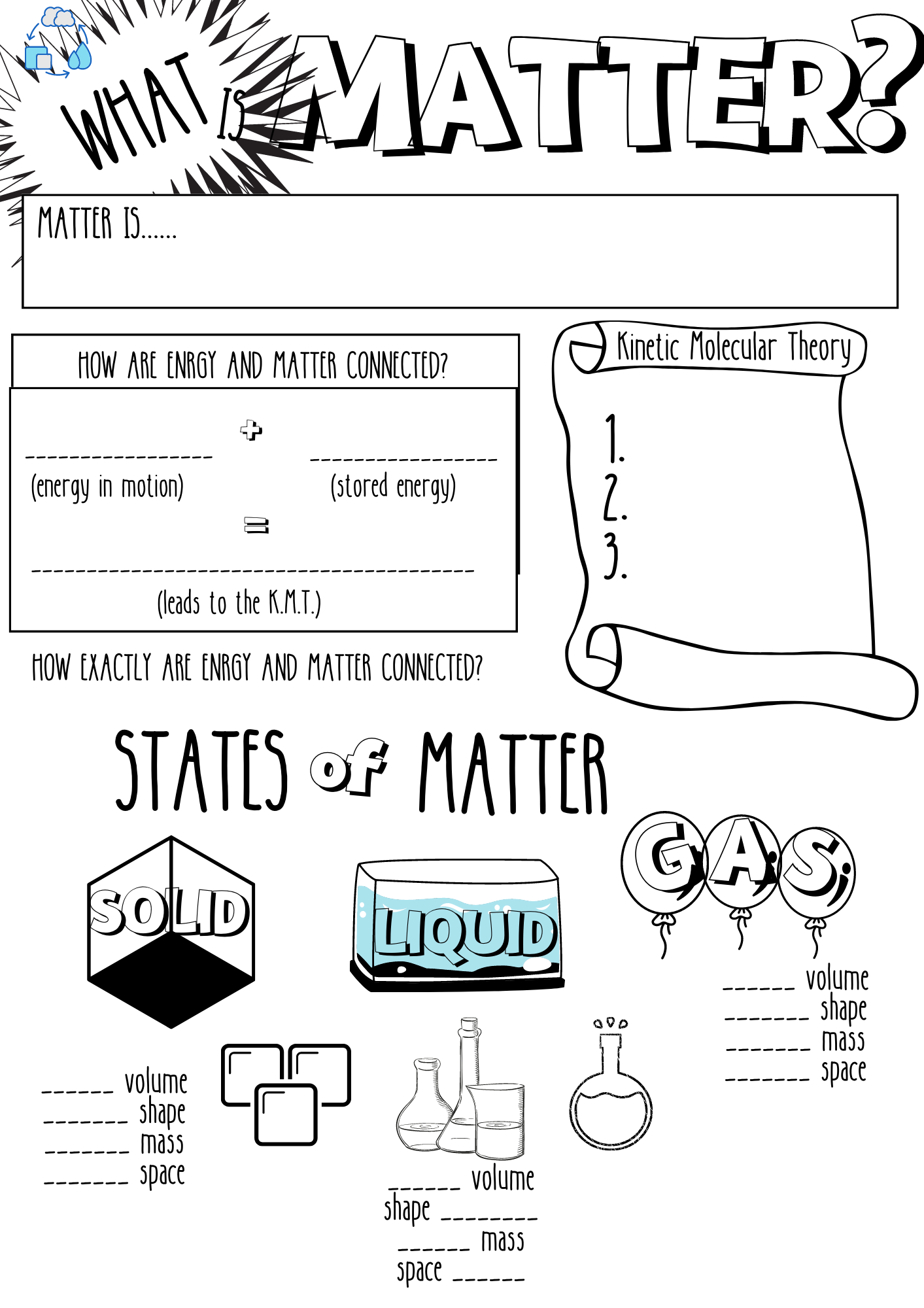 chemistry worksheets