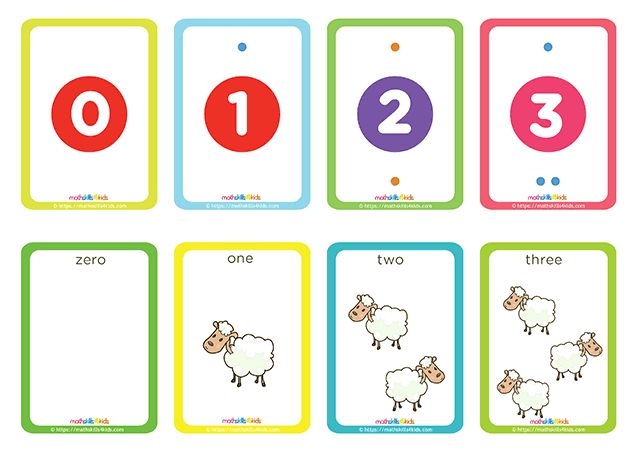 Hero Shepherd Numbers 0 3 Matching Pairs Cards Printable