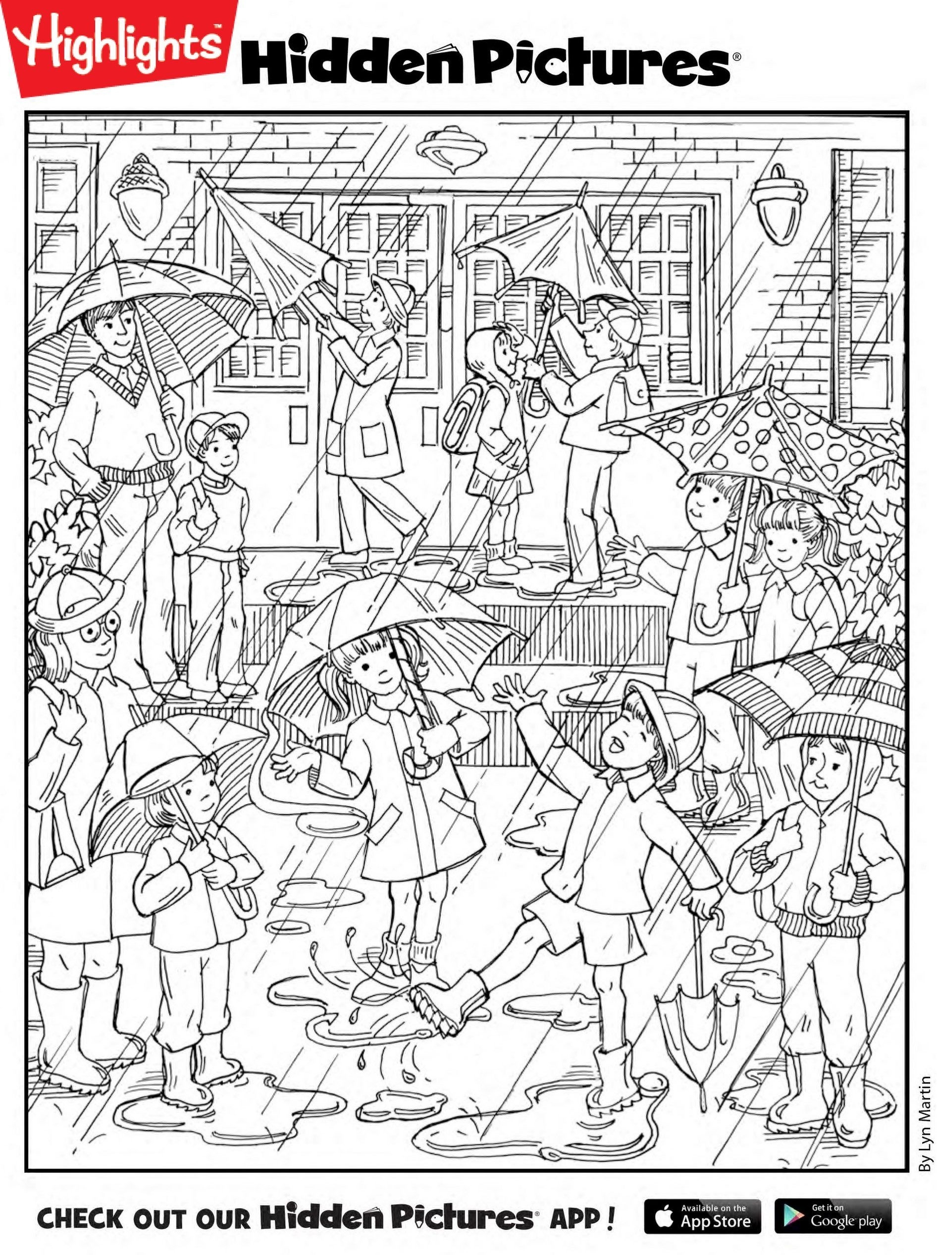 printable hidden pictures free