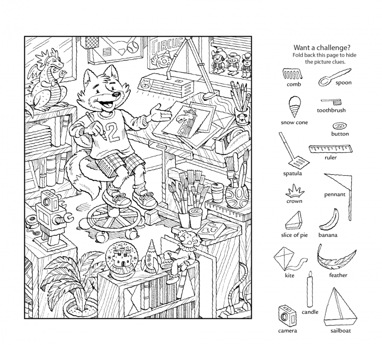 hidden pictures worksheets