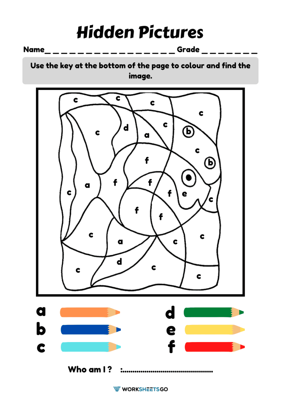 Hidden Pictures Worksheets WorksheetsGO