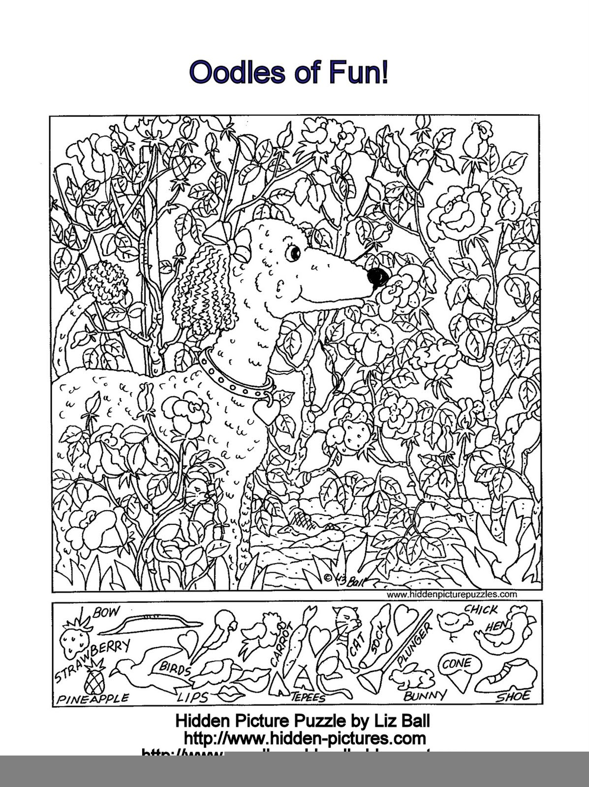 Highlights Printable Hidden Picture Puzzles Printable Pictures