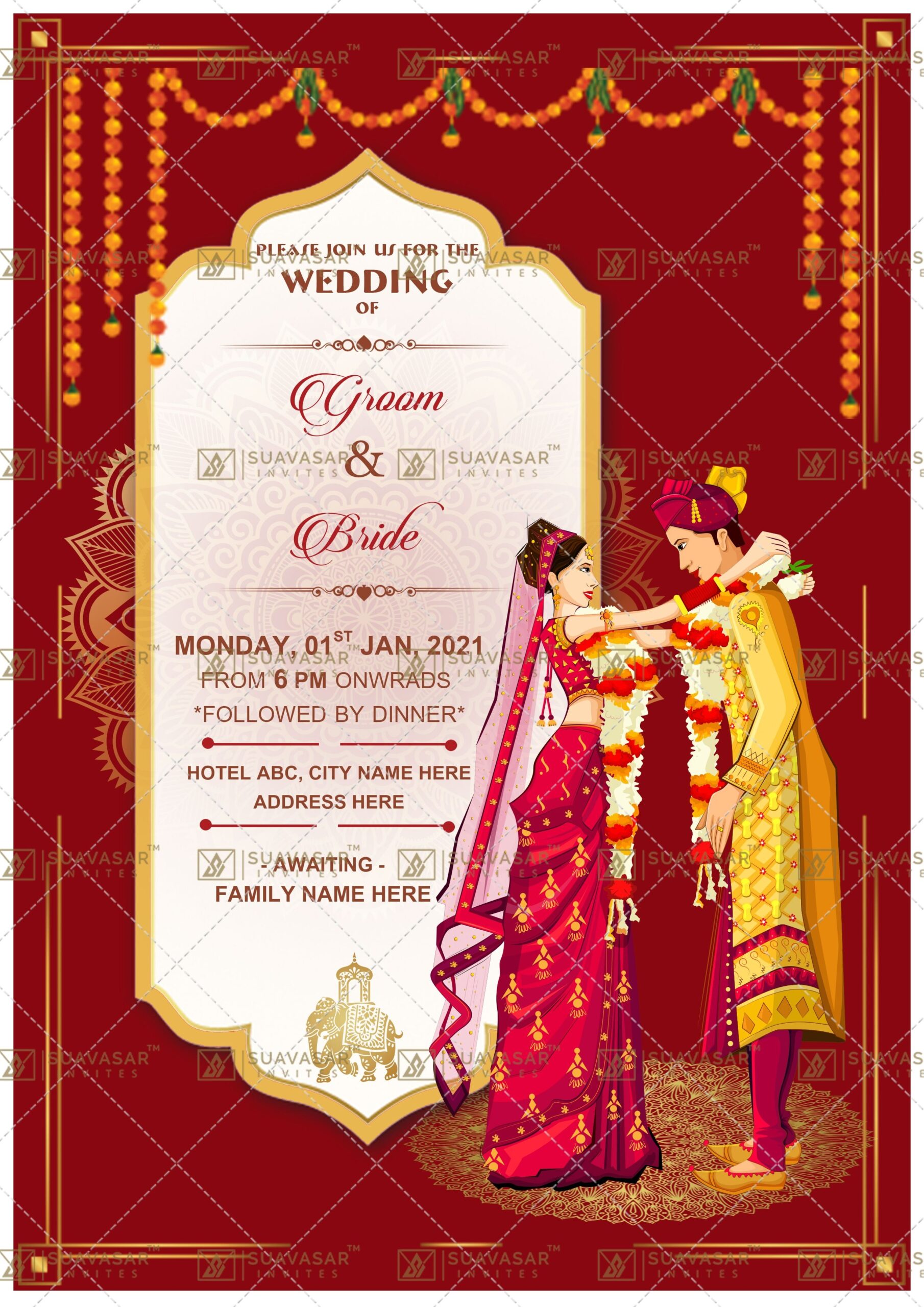 wedding invitation cards templates