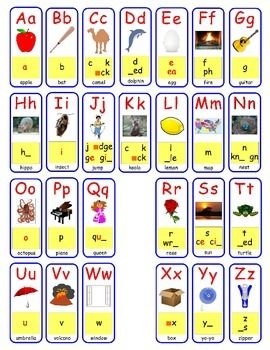 Houghton Mifflin Sound Spelling Cards Printable Mamiihondenk