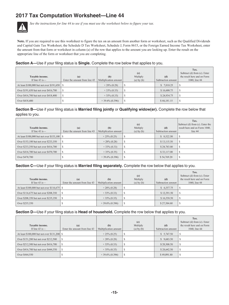 How To Complete Form 1040 With Foreign Earned Income Worksheets Library