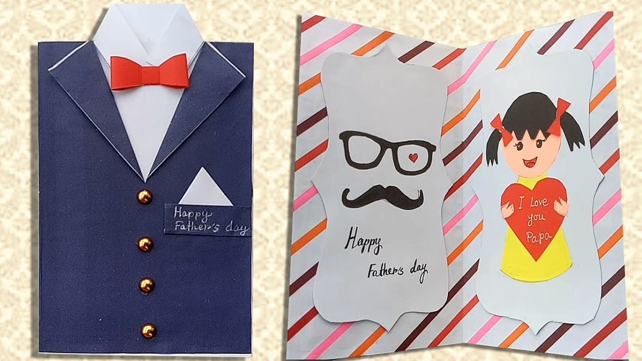 How To Make Father S Day Card Easy Way To Make Father Vrogue co