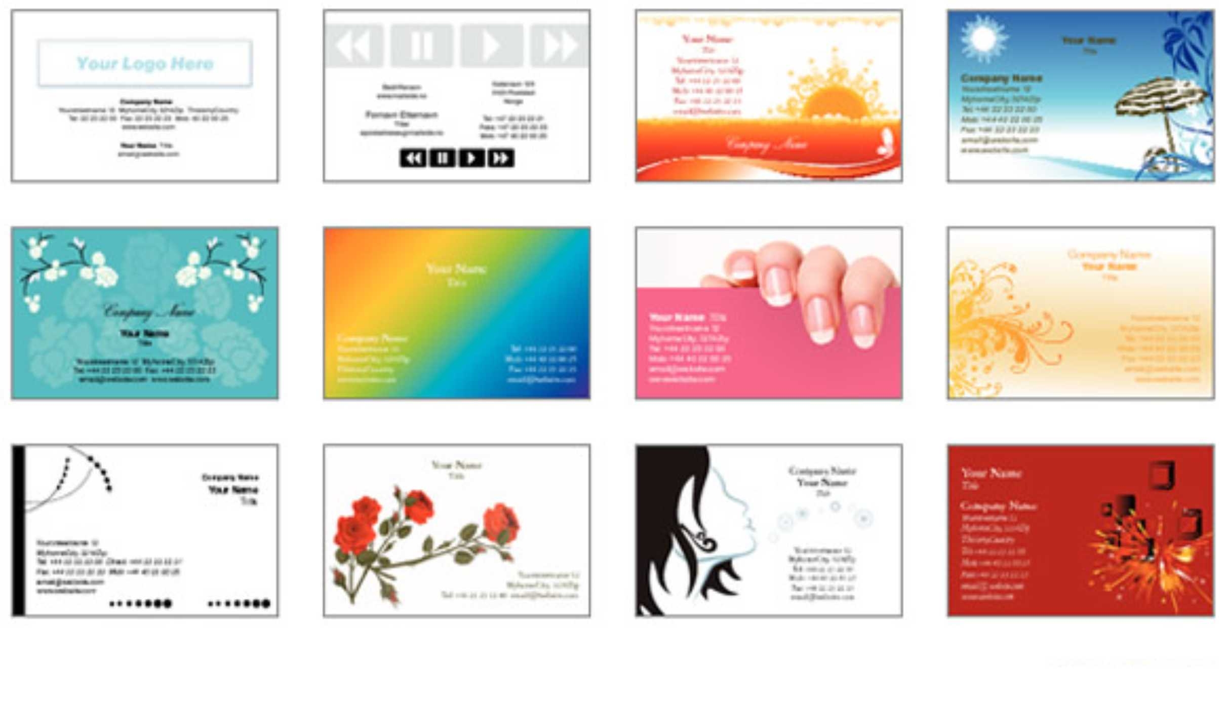 How To Make Free Printable Business Cards Online Free Templates Printable