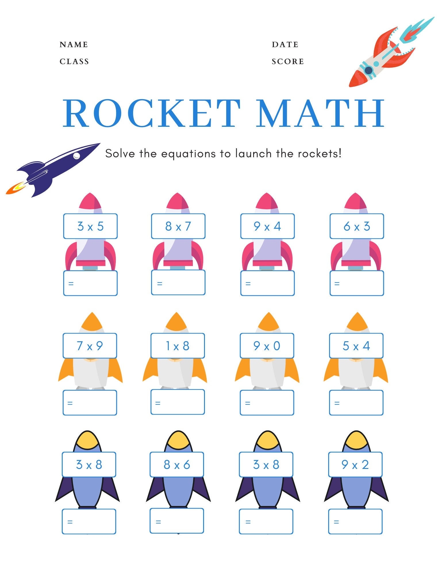 How To Practice Rocket Math YouTube Worksheets Library