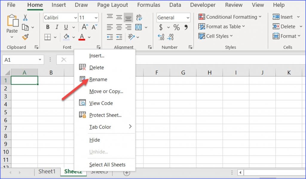 How To Rename A Worksheet ExcelNotes