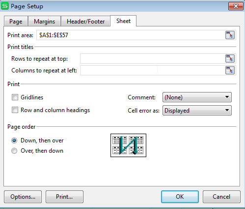 How To Set Print Areas And Print Titles On A Worksheet