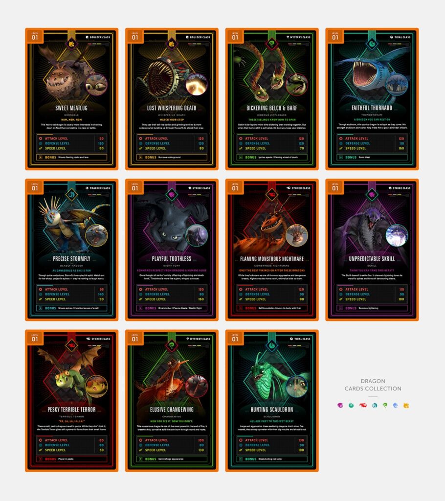 How To Train Your Dragon Cards Printable Cards