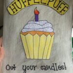 Hufflepuff Birthday Card Harry Potter Birthday Cards Harry Potter