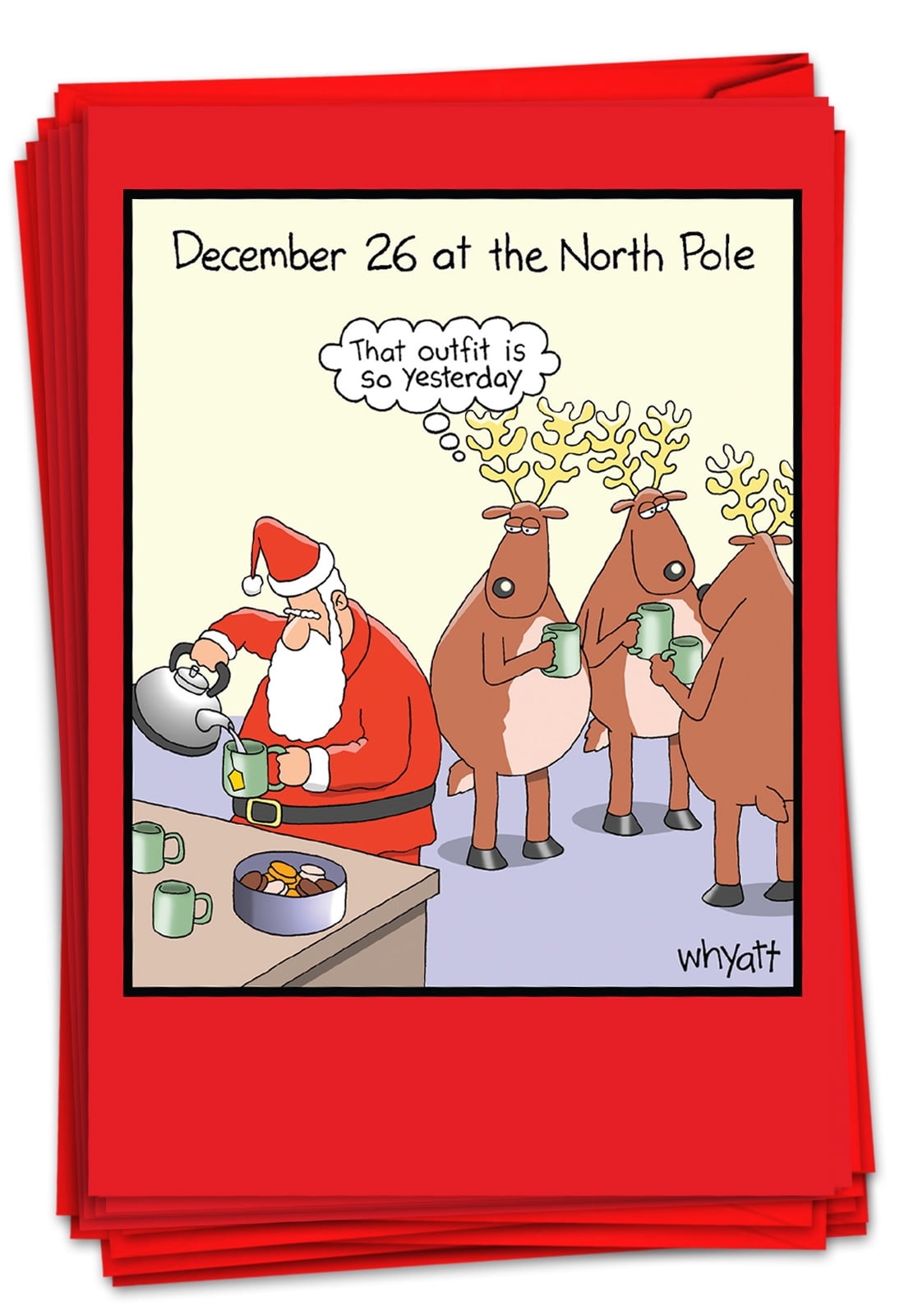 humorous christmas cards free printable