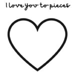 I Love You To Pieces Valentine 39 s Day Craft