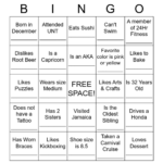 ICEBREAKER BINGO Card Worksheets Library