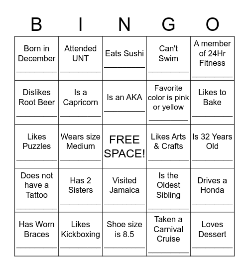 ICEBREAKER BINGO Card Worksheets Library