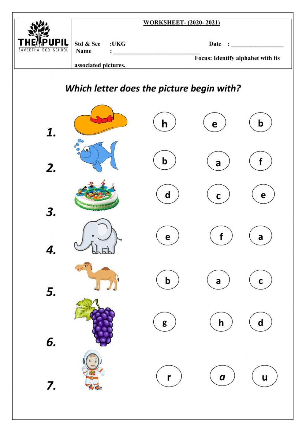 Identifying Letters Worksheets Printable Word Searches