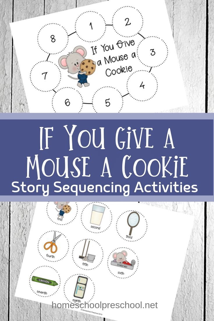 If You Give A Mouse A Cookie Sequencing Printables Artofit
