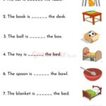 In On Under Worksheet For Class 1 English Worksheets For