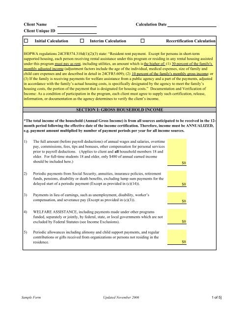 section 8 rent calculation worksheet