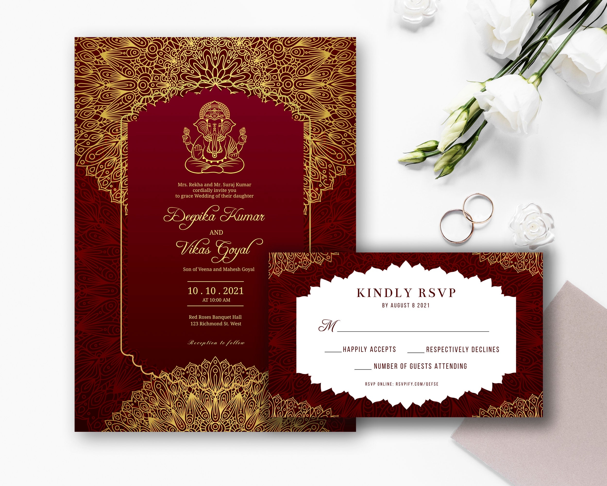 ganesha invite templates