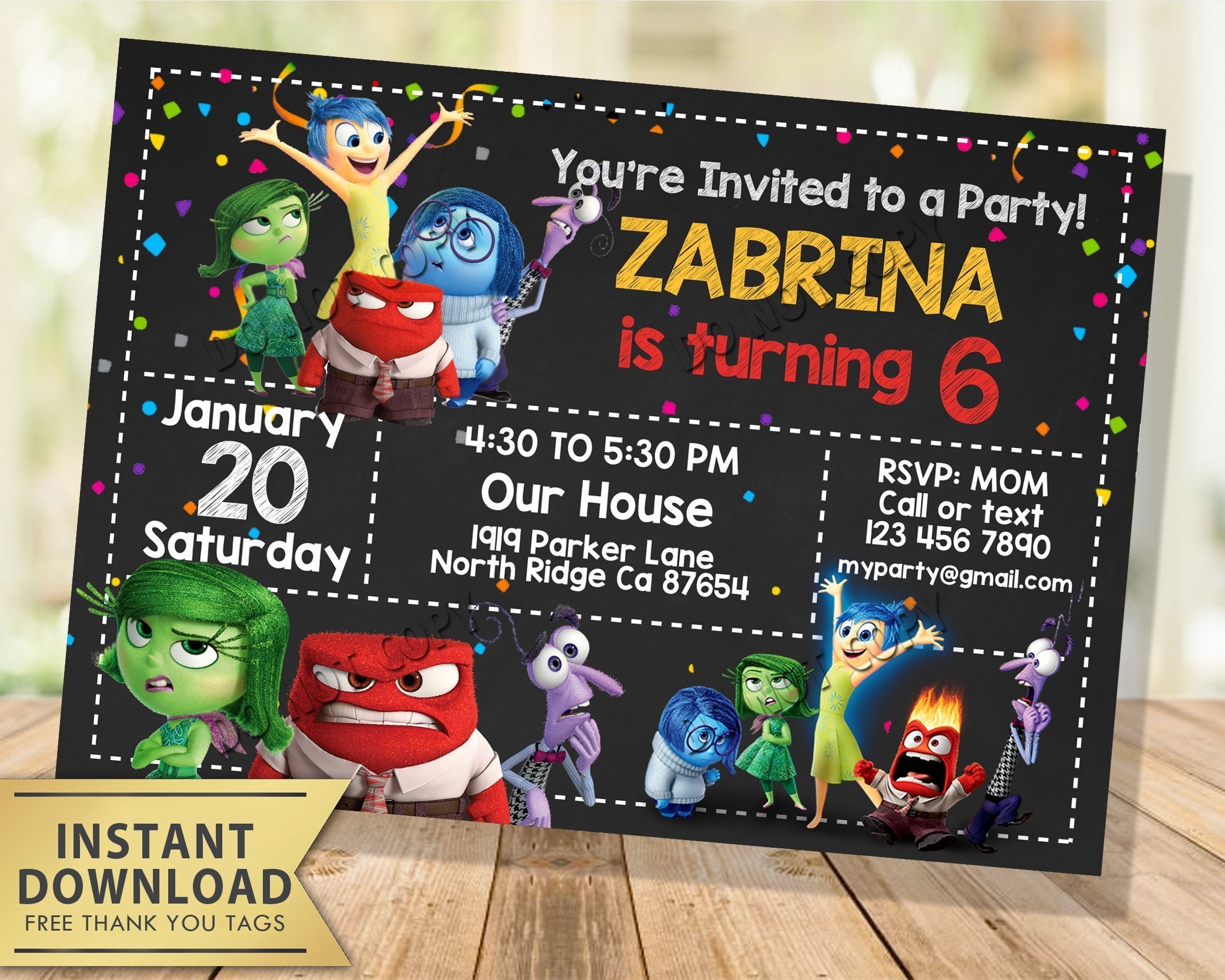inside out 2 invitation template free