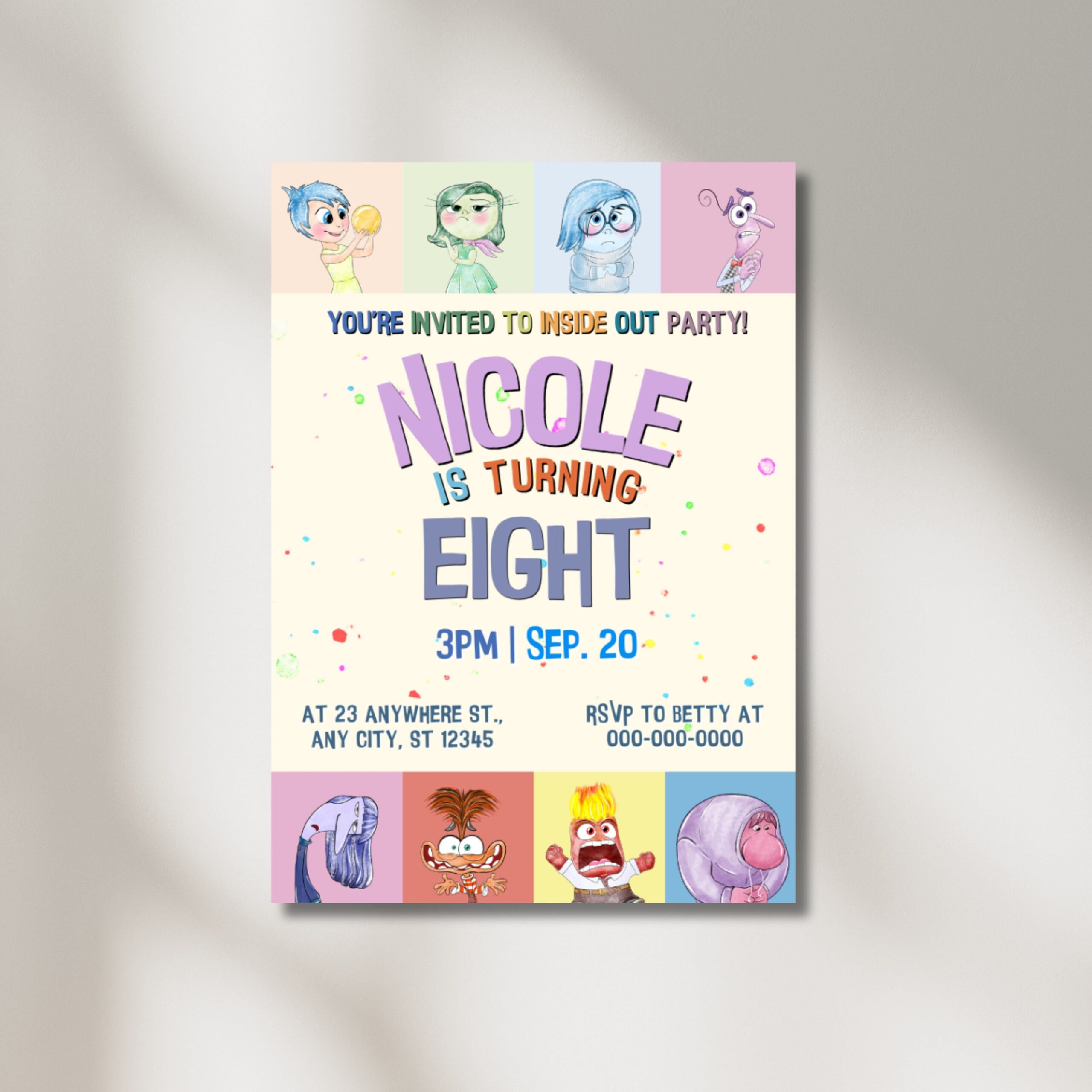 inside out invitation template