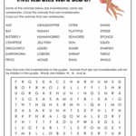 Invertebrates Worksheets And Activities Worksheets Library