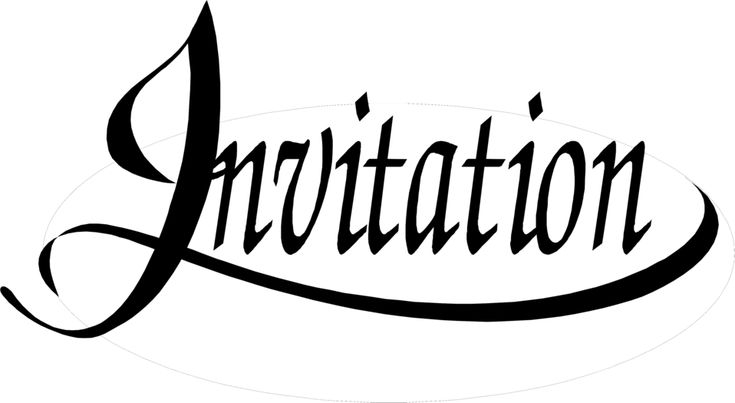 Invitation Elegant Invitation Text Free Stock Photo