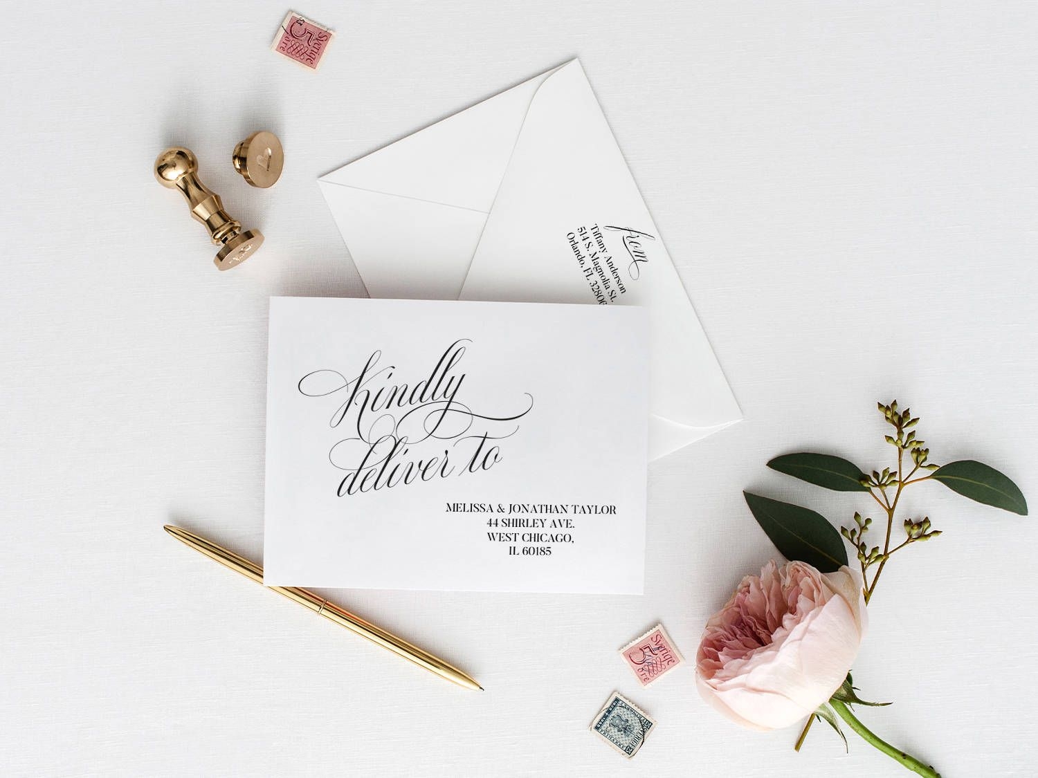 Invitation Envelope Template