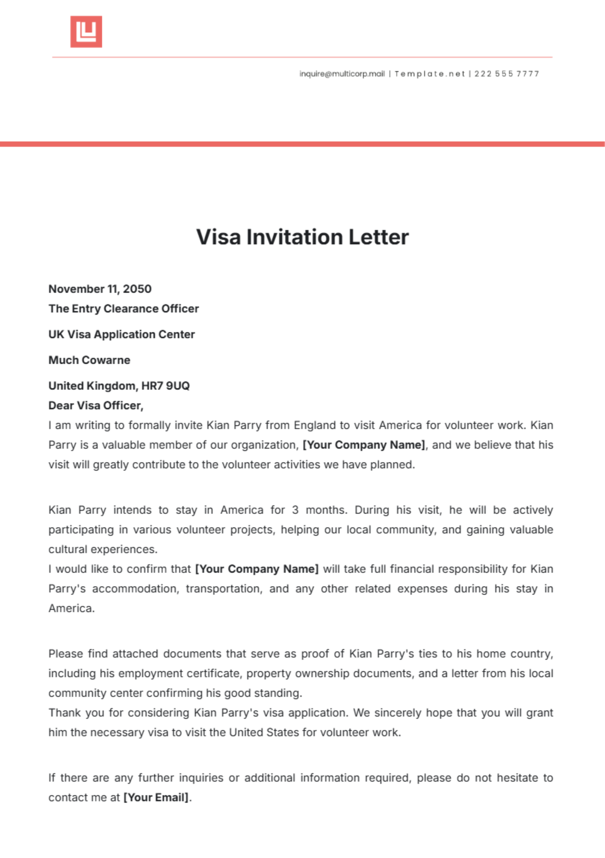 Invitation Letter For Uk Visa From China Infoupdate
