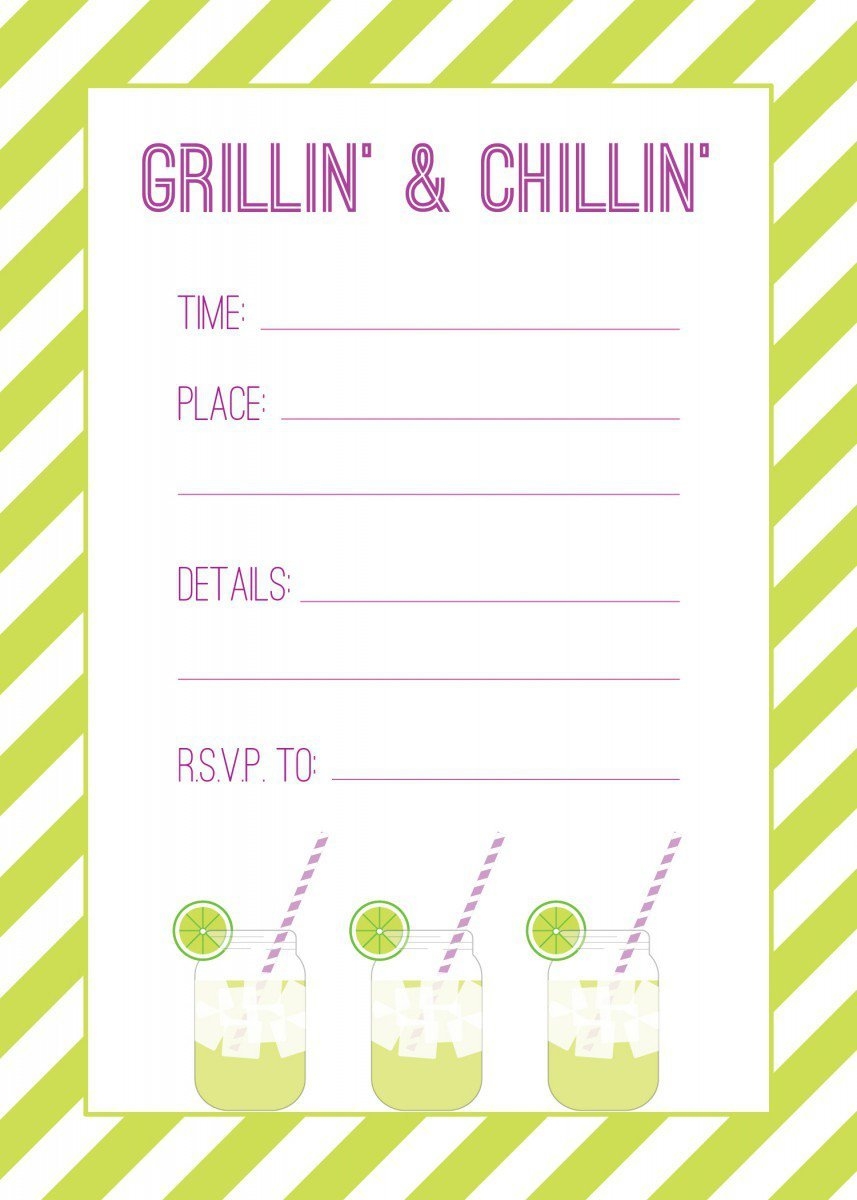 free invitation templates printable