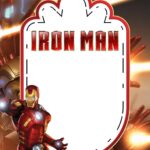 Iron Man Birthday Card Printable