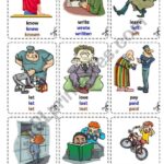 Irregular Verbs Cards FLash cards 2 2 ESL Worksheet By Vanda51