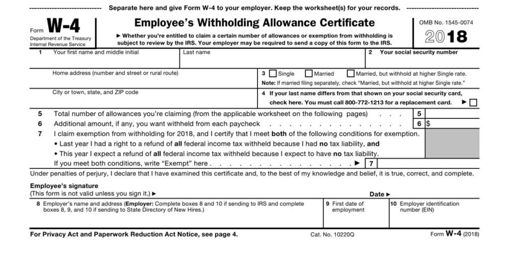 IRS RELEASES NEW FORM W 4 AND ONLINE WITHHOLDING CALCULATOR