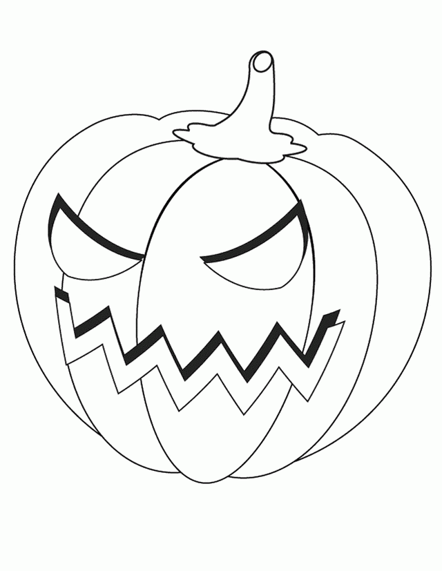 printable coloring pages jack o lantern