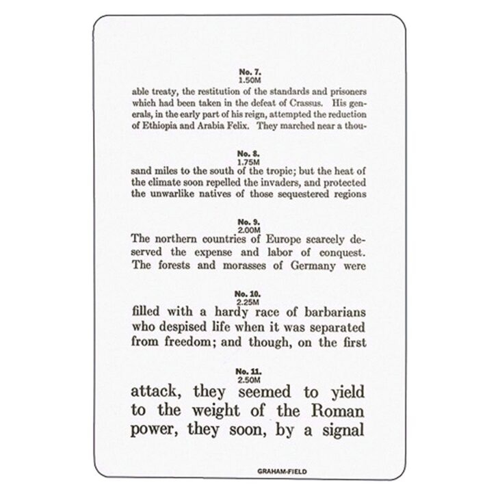 Jaeger Vision Card Printable Worksheets
