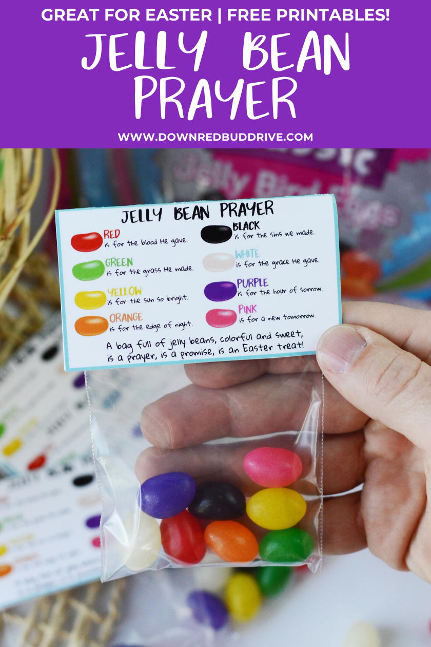 Jelly Bean Prayer PIN 2 Down Redbud Drive